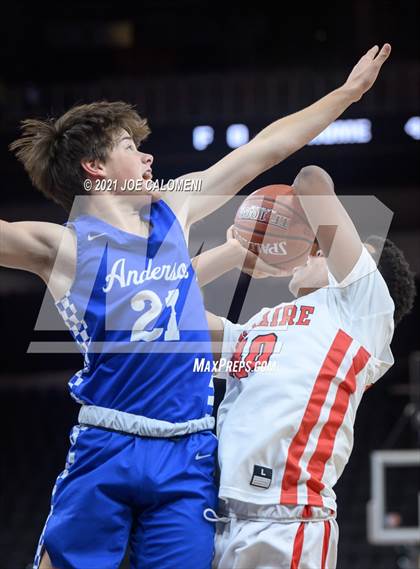 Thumbnail 1 in Anderson vs Bellaire (Spurs High School Showcase) photogallery.