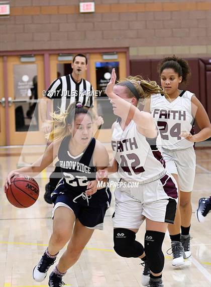 Thumbnail 2 in Shadow Ridge vs. Faith Lutheran photogallery.