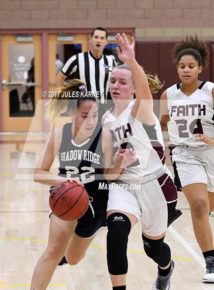 Thumbnail 3 in Shadow Ridge vs. Faith Lutheran photogallery.