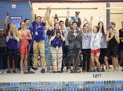 Thumbnail 3 in NCHSAA 1A/2A State Swimming Championships (Finals) photogallery.