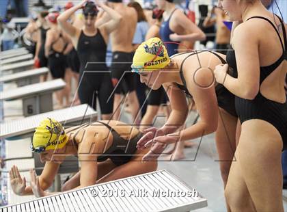 Thumbnail 1 in NCHSAA 1A/2A State Swimming Championships (Finals) photogallery.