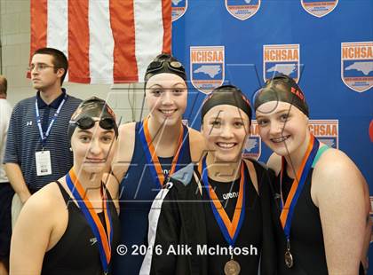 Thumbnail 2 in NCHSAA 1A/2A State Swimming Championships (Finals) photogallery.