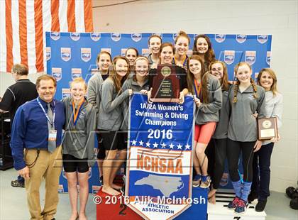 Thumbnail 2 in NCHSAA 1A/2A State Swimming Championships (Finals) photogallery.