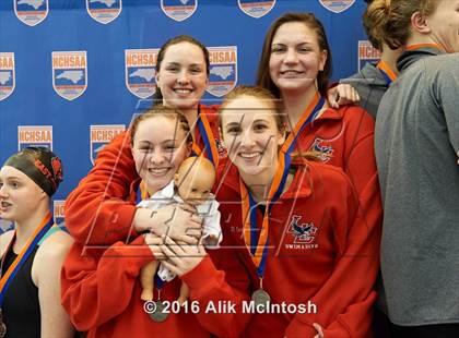 Thumbnail 1 in NCHSAA 1A/2A State Swimming Championships (Finals) photogallery.