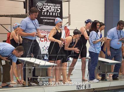 Thumbnail 3 in NCHSAA 1A/2A State Swimming Championships (Finals) photogallery.