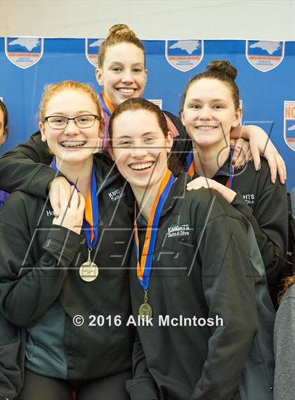 Thumbnail 1 in NCHSAA 1A/2A State Swimming Championships (Finals) photogallery.