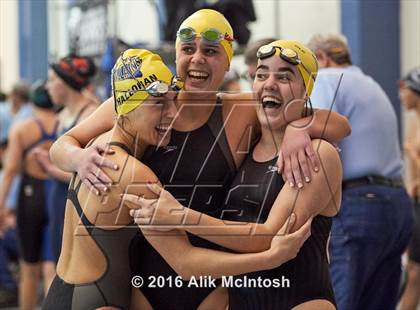 Thumbnail 2 in NCHSAA 1A/2A State Swimming Championships (Finals) photogallery.
