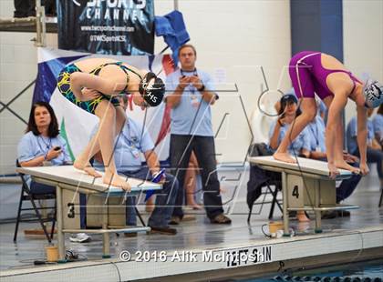 Thumbnail 3 in NCHSAA 1A/2A State Swimming Championships (Finals) photogallery.