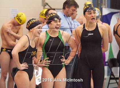 Thumbnail 2 in NCHSAA 1A/2A State Swimming Championships (Finals) photogallery.