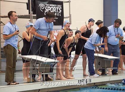 Thumbnail 2 in NCHSAA 1A/2A State Swimming Championships (Finals) photogallery.