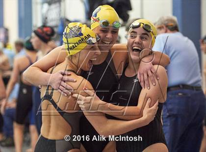 Thumbnail 1 in NCHSAA 1A/2A State Swimming Championships (Finals) photogallery.