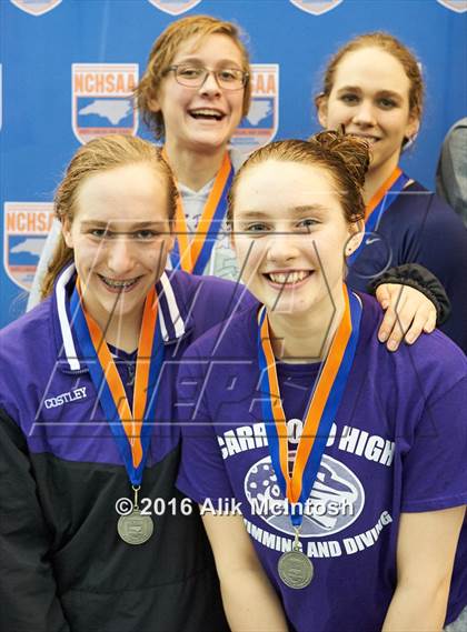 Thumbnail 3 in NCHSAA 1A/2A State Swimming Championships (Finals) photogallery.
