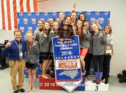 Thumbnail 3 in NCHSAA 1A/2A State Swimming Championships (Finals) photogallery.