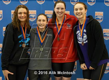 Thumbnail 1 in NCHSAA 1A/2A State Swimming Championships (Finals) photogallery.