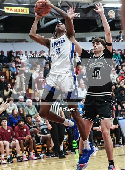 Thumbnail 2 in Sunrise Christian Academy vs IMG Academy (Spalding Hoophall Classic) photogallery.