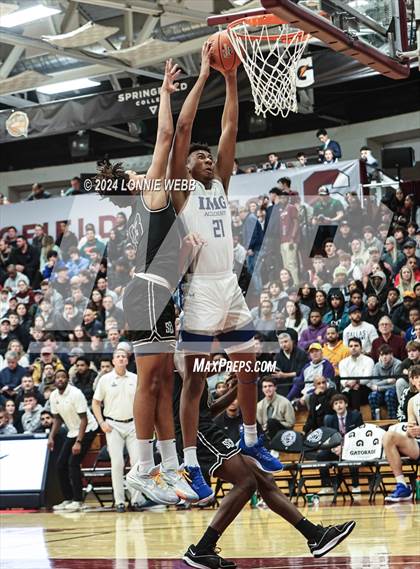 Thumbnail 1 in Sunrise Christian Academy vs IMG Academy (Spalding Hoophall Classic) photogallery.