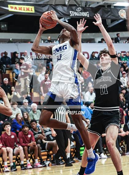 Thumbnail 1 in Sunrise Christian Academy vs IMG Academy (Spalding Hoophall Classic) photogallery.