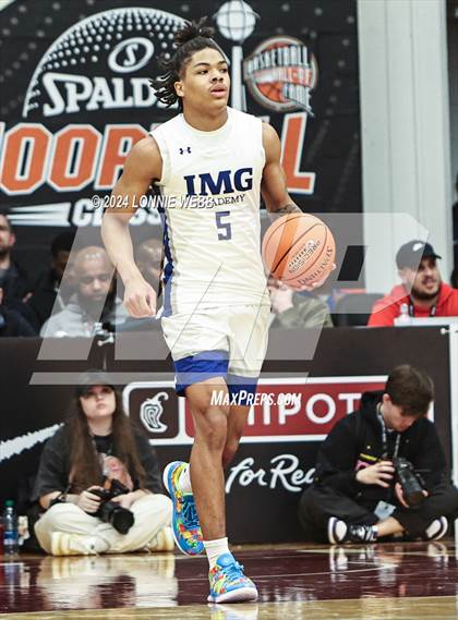 Thumbnail 2 in Sunrise Christian Academy vs IMG Academy (Spalding Hoophall Classic) photogallery.