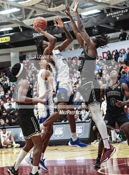 Thumbnail 2 in Sunrise Christian Academy vs IMG Academy (Spalding Hoophall Classic) photogallery.