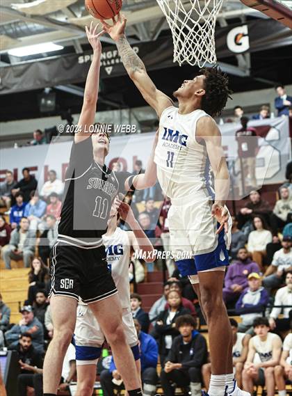 Thumbnail 3 in Sunrise Christian Academy vs IMG Academy (Spalding Hoophall Classic) photogallery.