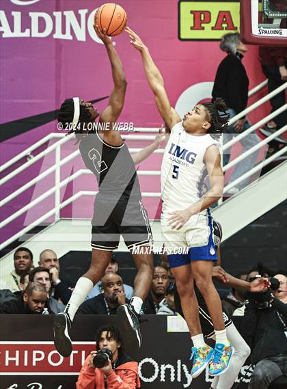Thumbnail 2 in Sunrise Christian Academy vs IMG Academy (Spalding Hoophall Classic) photogallery.