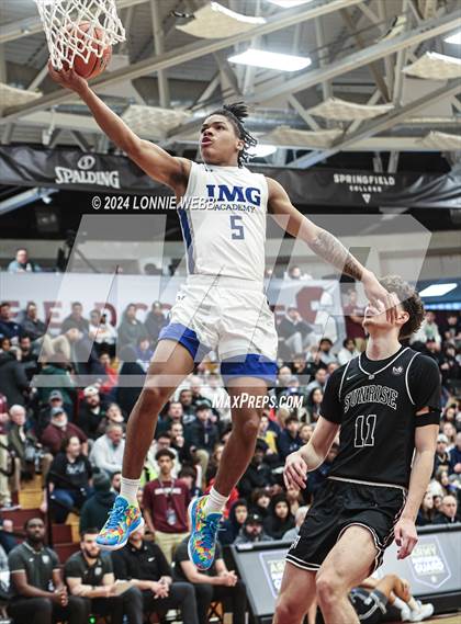 Thumbnail 1 in Sunrise Christian Academy vs IMG Academy (Spalding Hoophall Classic) photogallery.