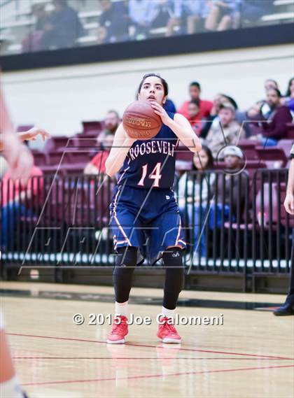 Thumbnail 1 in Roosevelt [Theodore] vs MacArthur [Douglas] (Littleton Gym) photogallery.