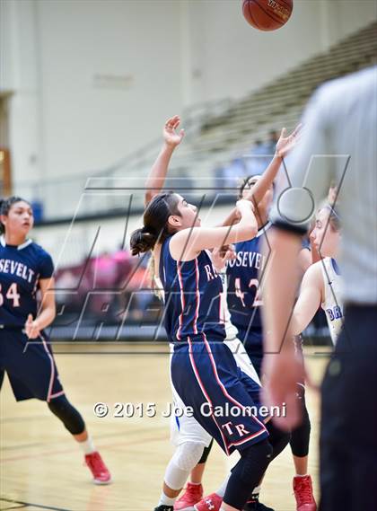Thumbnail 1 in Roosevelt [Theodore] vs MacArthur [Douglas] (Littleton Gym) photogallery.