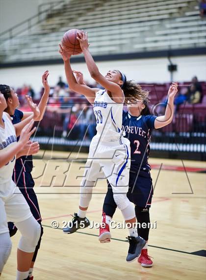 Thumbnail 1 in Roosevelt [Theodore] vs MacArthur [Douglas] (Littleton Gym) photogallery.