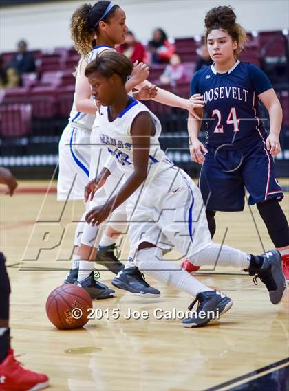 Thumbnail 2 in Roosevelt [Theodore] vs MacArthur [Douglas] (Littleton Gym) photogallery.