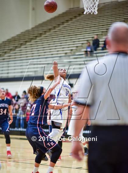 Thumbnail 3 in Roosevelt [Theodore] vs MacArthur [Douglas] (Littleton Gym) photogallery.