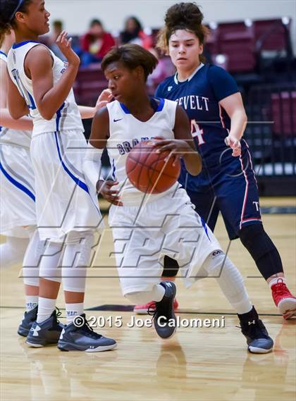 Thumbnail 1 in Roosevelt [Theodore] vs MacArthur [Douglas] (Littleton Gym) photogallery.