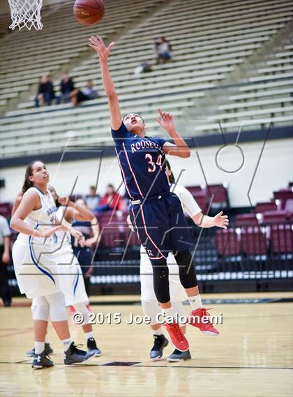Thumbnail 2 in Roosevelt [Theodore] vs MacArthur [Douglas] (Littleton Gym) photogallery.