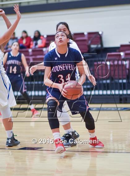 Thumbnail 3 in Roosevelt [Theodore] vs MacArthur [Douglas] (Littleton Gym) photogallery.
