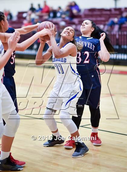 Thumbnail 2 in Roosevelt [Theodore] vs MacArthur [Douglas] (Littleton Gym) photogallery.