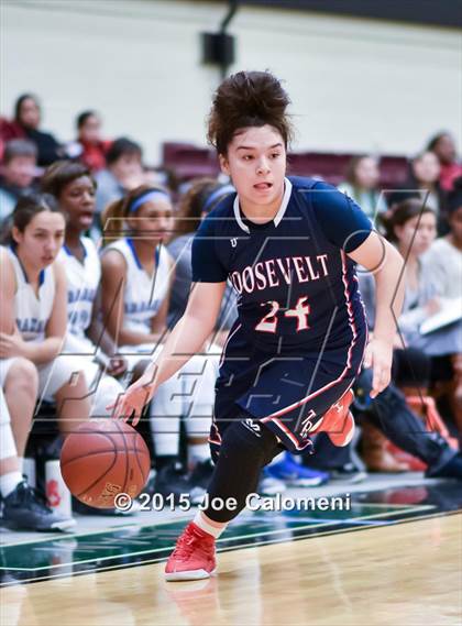 Thumbnail 3 in Roosevelt [Theodore] vs MacArthur [Douglas] (Littleton Gym) photogallery.