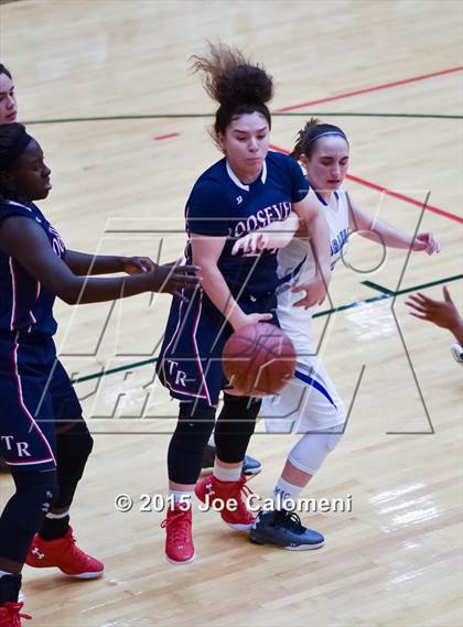 Thumbnail 1 in Roosevelt [Theodore] vs MacArthur [Douglas] (Littleton Gym) photogallery.