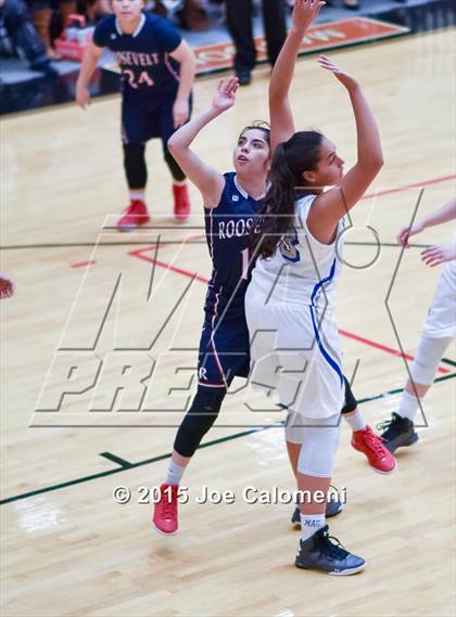 Thumbnail 1 in Roosevelt [Theodore] vs MacArthur [Douglas] (Littleton Gym) photogallery.
