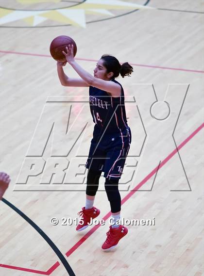 Thumbnail 3 in Roosevelt [Theodore] vs MacArthur [Douglas] (Littleton Gym) photogallery.