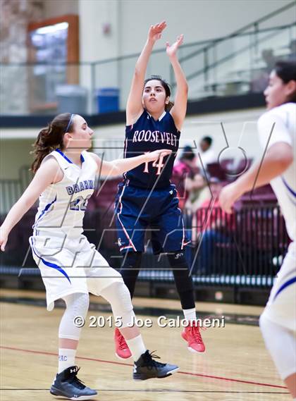 Thumbnail 3 in Roosevelt [Theodore] vs MacArthur [Douglas] (Littleton Gym) photogallery.