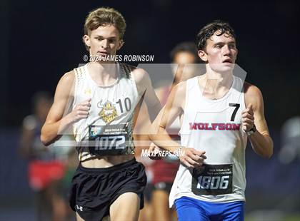 Thumbnail 2 in FHSAA 2A Finals (3200 Meters) photogallery.