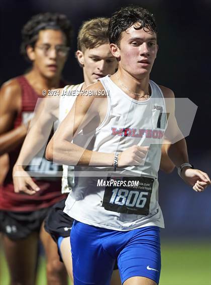 Thumbnail 2 in FHSAA 2A Finals (3200 Meters) photogallery.
