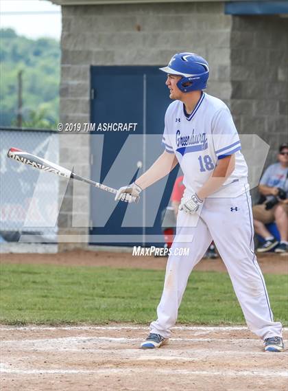 Thumbnail 3 in Madison vs. Greensburg (IHSAA 3A Sectional Semifinal) photogallery.
