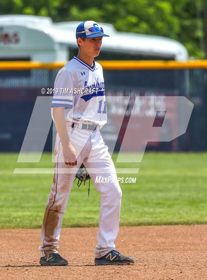 Thumbnail 3 in Madison vs. Greensburg (IHSAA 3A Sectional Semifinal) photogallery.
