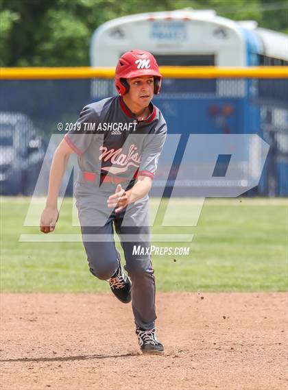 Thumbnail 2 in Madison vs. Greensburg (IHSAA 3A Sectional Semifinal) photogallery.