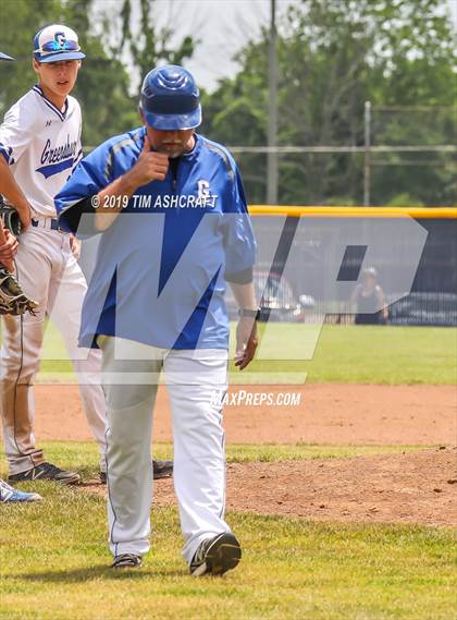 Thumbnail 3 in Madison vs. Greensburg (IHSAA 3A Sectional Semifinal) photogallery.