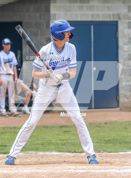 Thumbnail 3 in Madison vs. Greensburg (IHSAA 3A Sectional Semifinal) photogallery.
