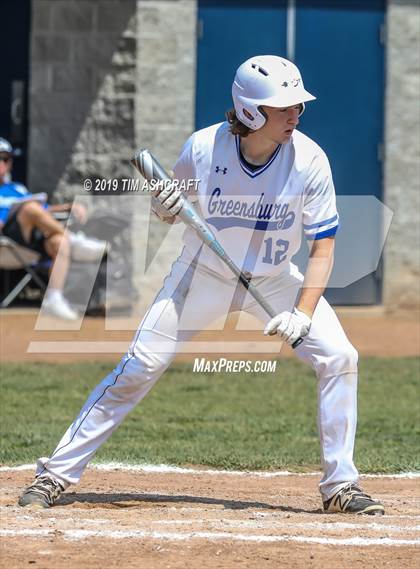 Thumbnail 1 in Madison vs. Greensburg (IHSAA 3A Sectional Semifinal) photogallery.