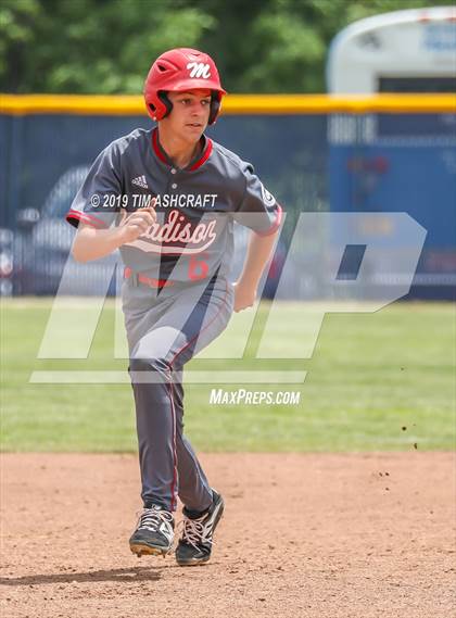 Thumbnail 1 in Madison vs. Greensburg (IHSAA 3A Sectional Semifinal) photogallery.