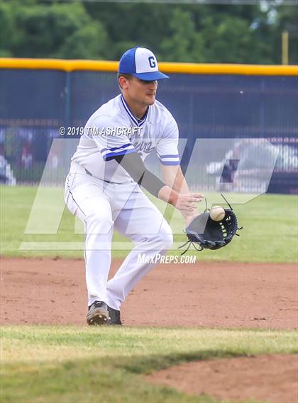 Thumbnail 1 in Madison vs. Greensburg (IHSAA 3A Sectional Semifinal) photogallery.